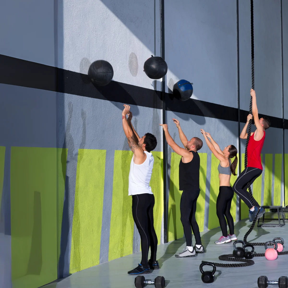Wall ball image