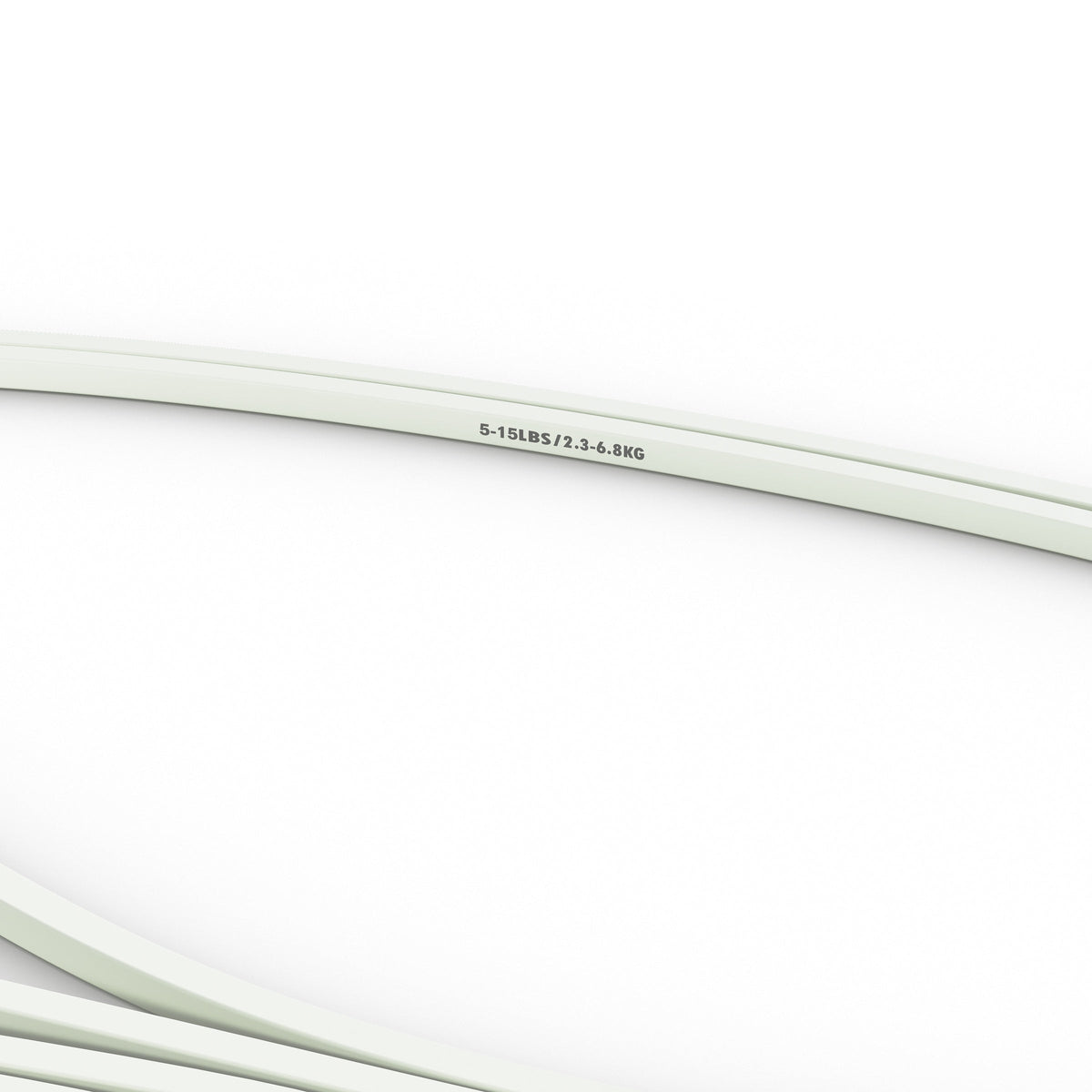 Witte weerstandsband (2,3–6,8 kg), derde productfoto
