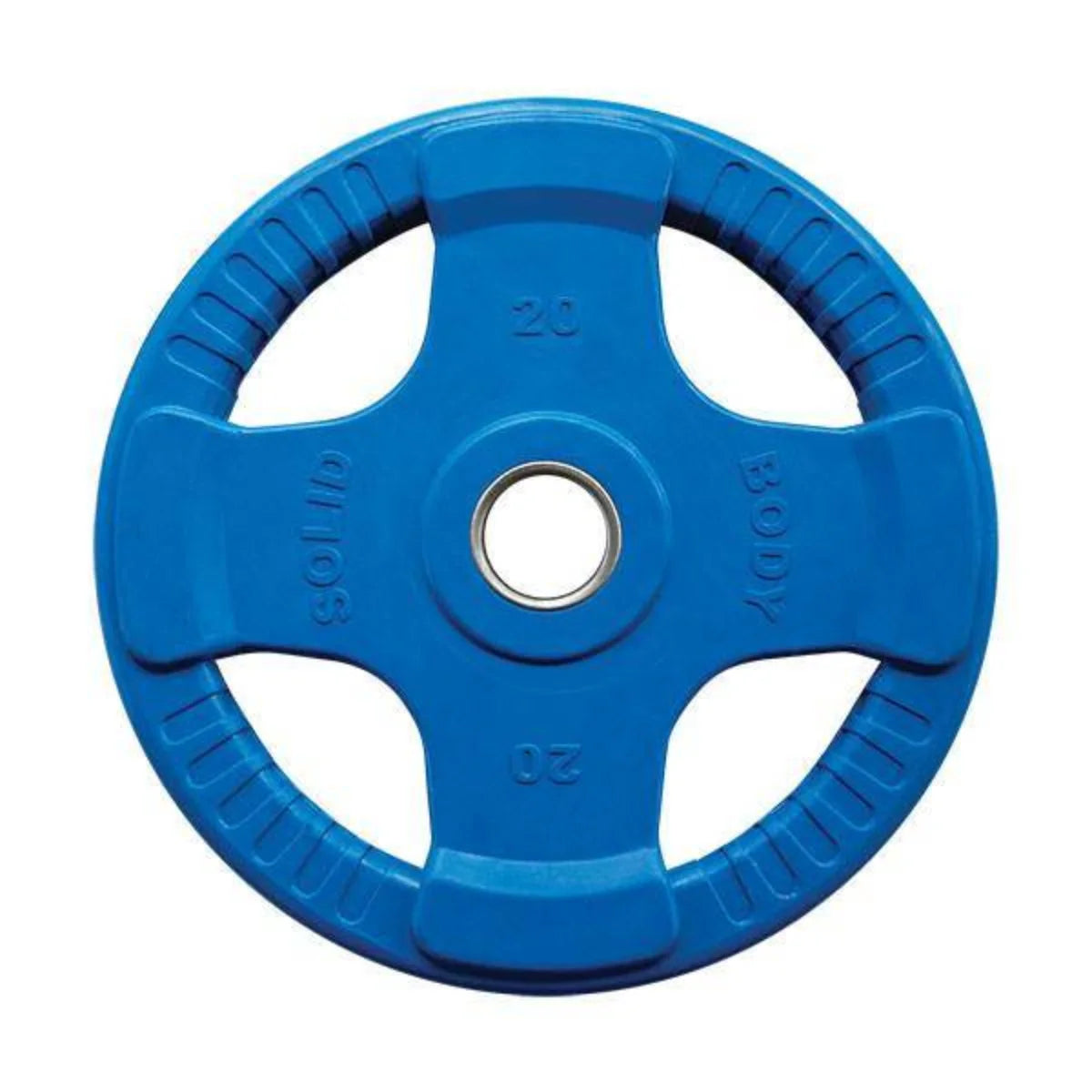 Body-Solid Gekleurde Rubberen Olympische Halterschijven 50 mm ORCK - per stuk