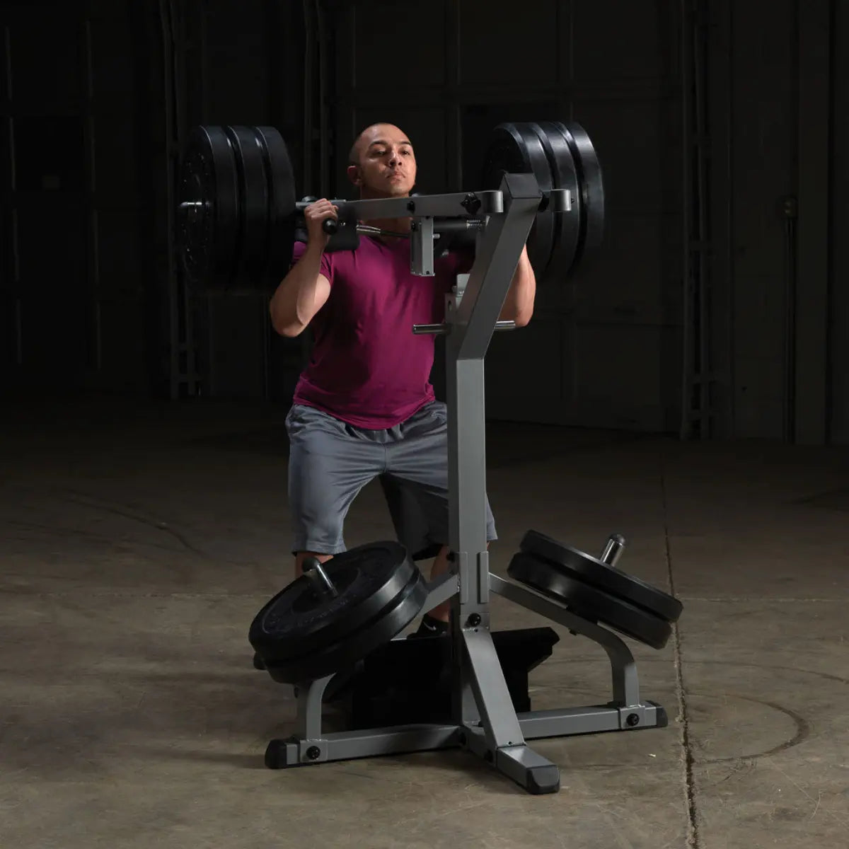 Body-Solid GSCL360B Leverage Squat Machine