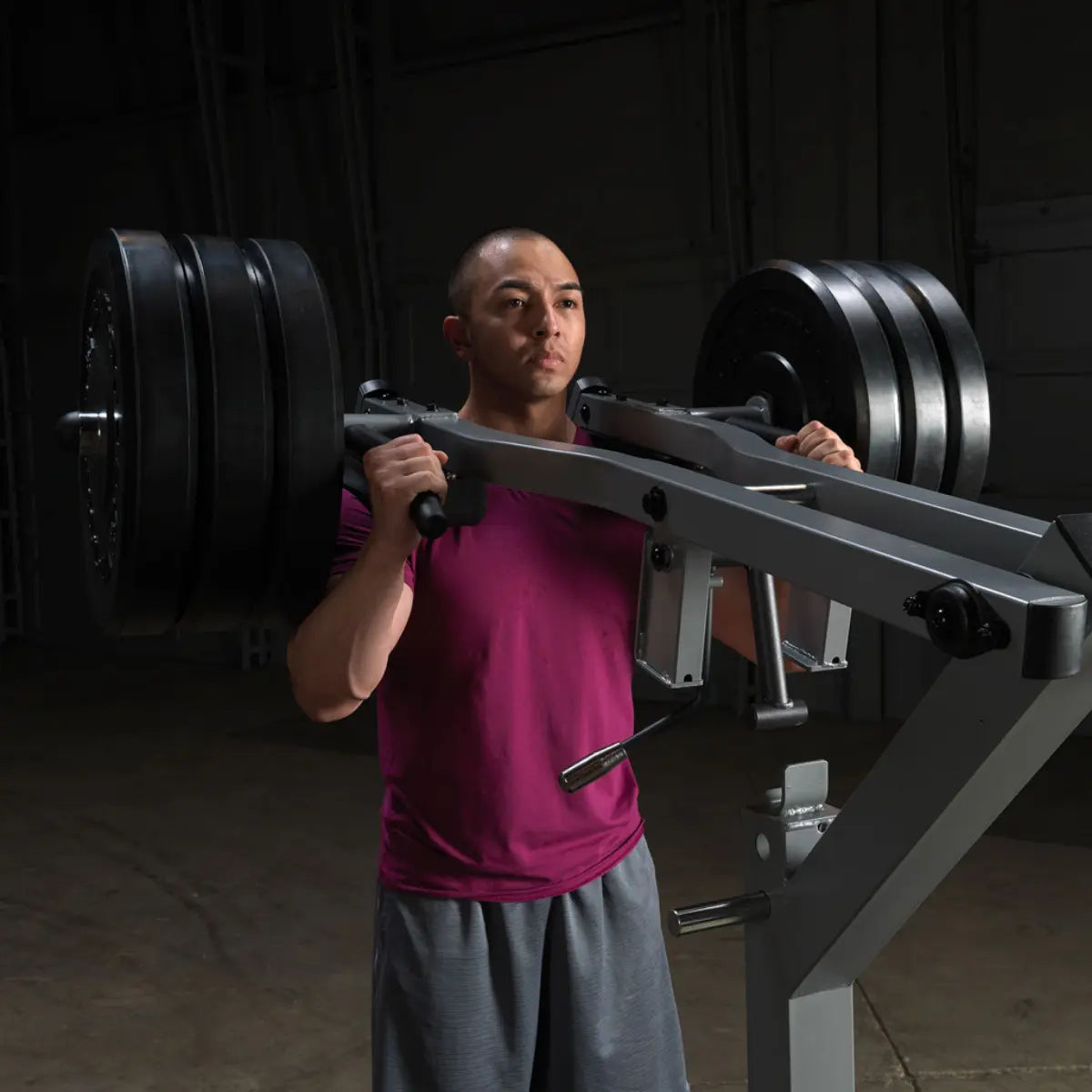 Body-Solid GSCL360B Leverage Squat Machine