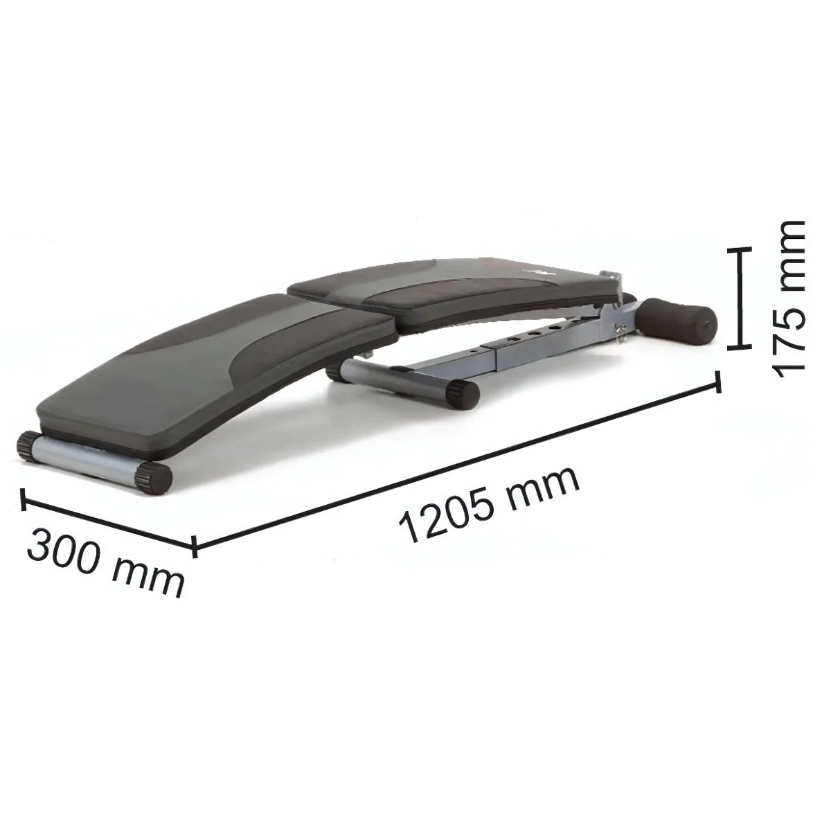Everfit WBK-200 Inklapbare Buikspierplank