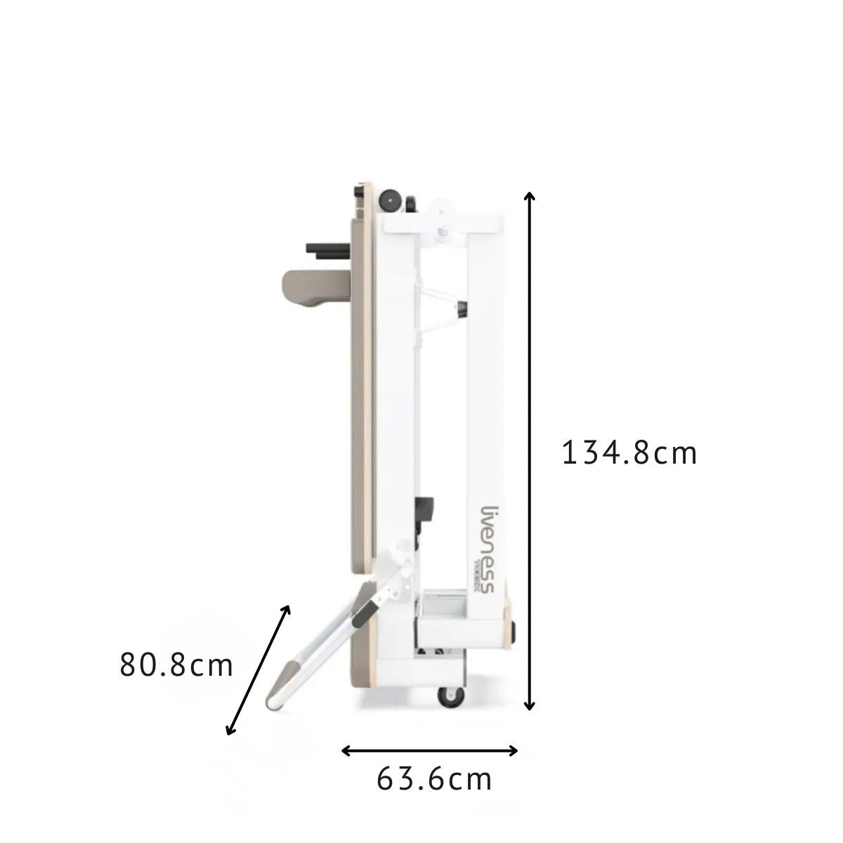 Liveness inklapbare aluminium Reformer PTX 7000 Moon & Sand