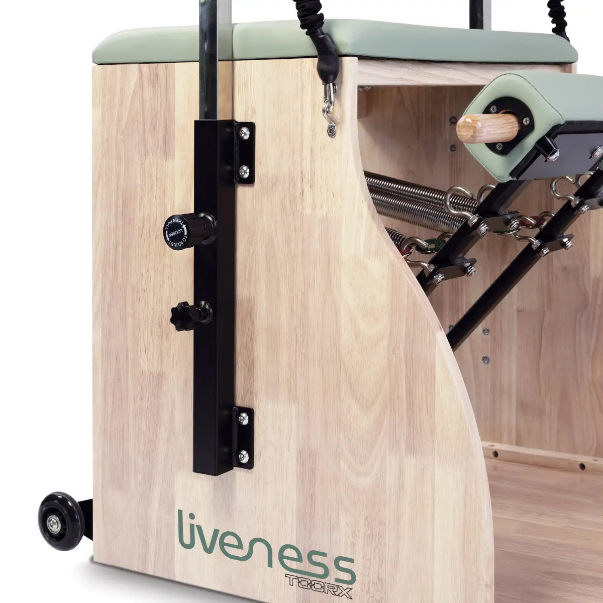 Liveness PTX1800 Wunda Chair Eikenhout Green Tea