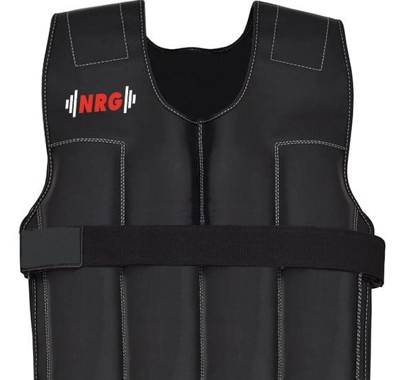 NRG fitness Gewichtsvest 18 kg - Verstelbaar
