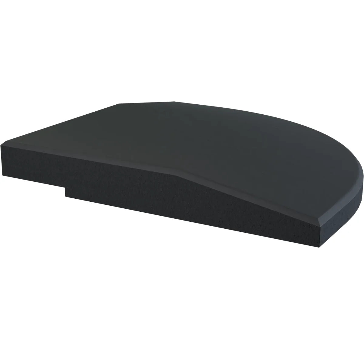 NRG fitness Hoekprofiel Rubberen Tegel Met Waterdichte SBR-laag - 20x20x2 cm