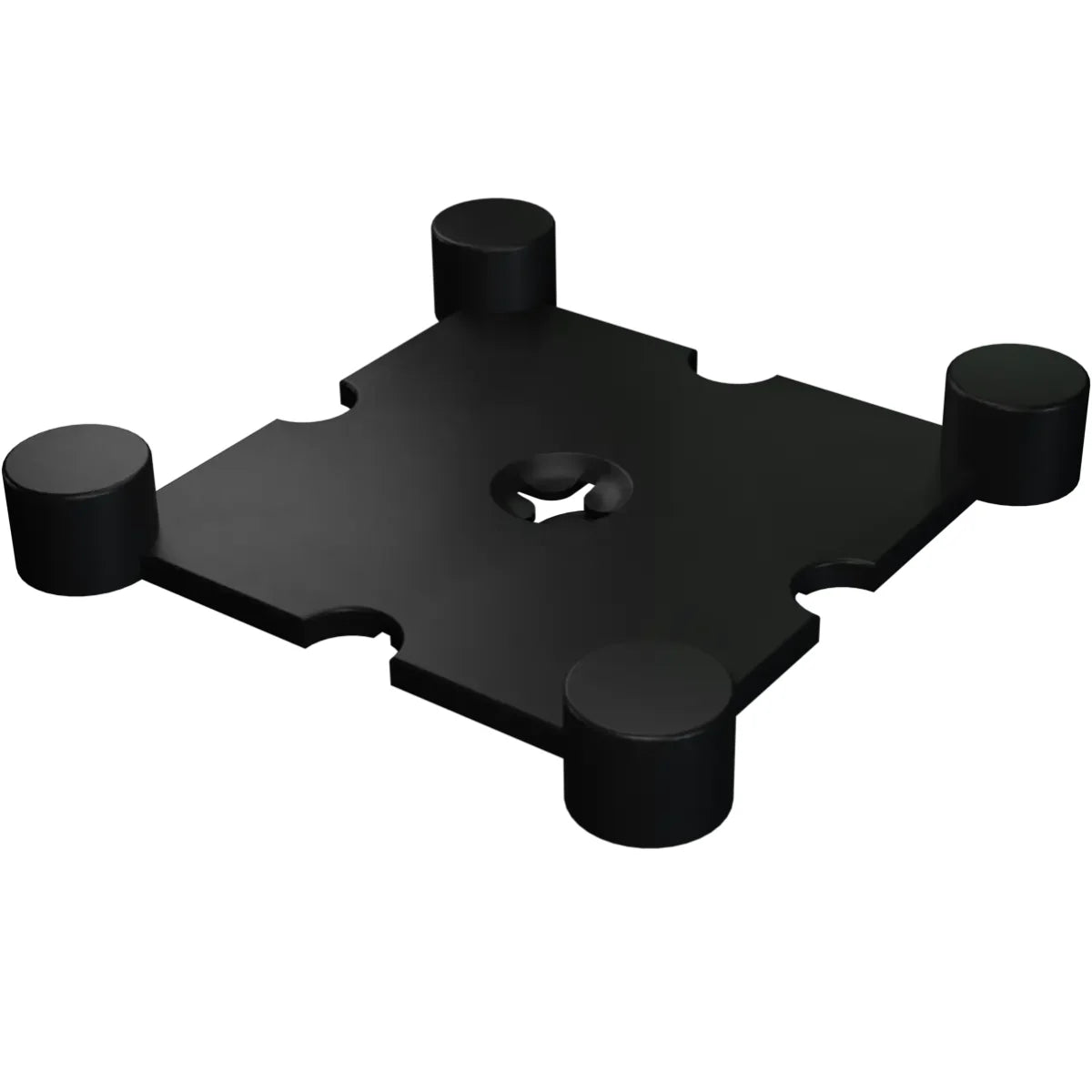 NRG fitness Hoekprofiel Rubberen Tegel Met Waterdichte SBR-laag - 20x20x2 cm