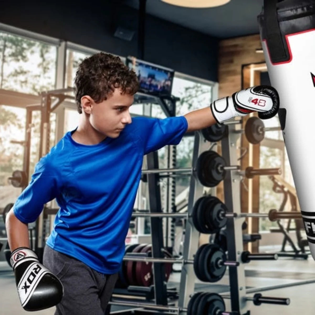 RDX Sports 4B Robo Boxhandschoenen Kinder Roze/Zwart