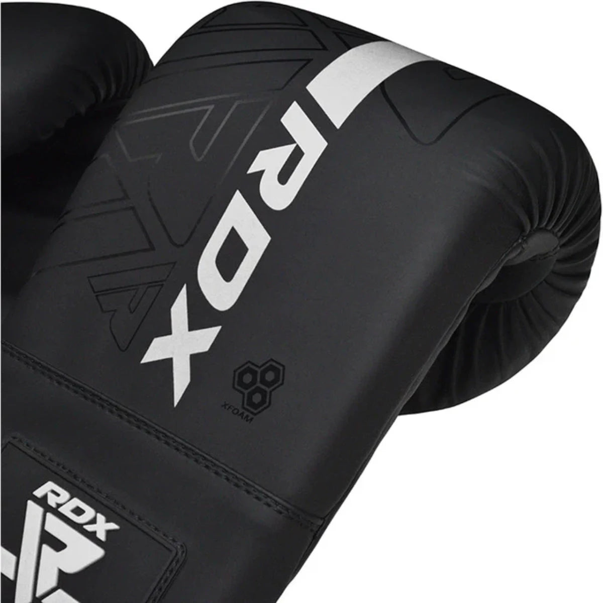 RDX Sports BOKSZAKMITTS F6 MAT ZWART met WIT