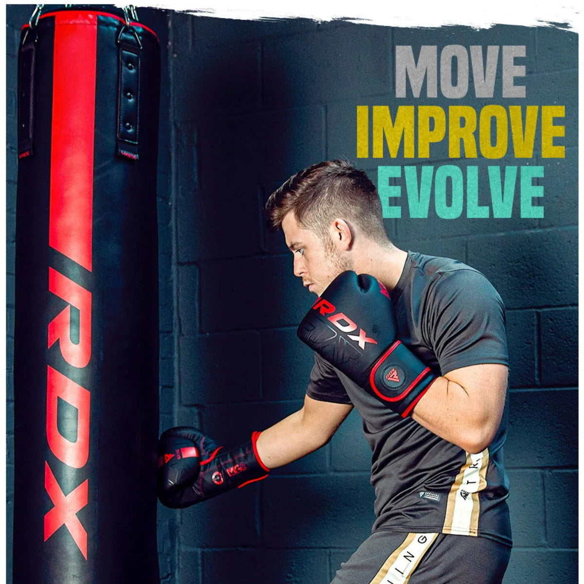 RDX Sports F6 Kara Bokshandschoenen Training Goud