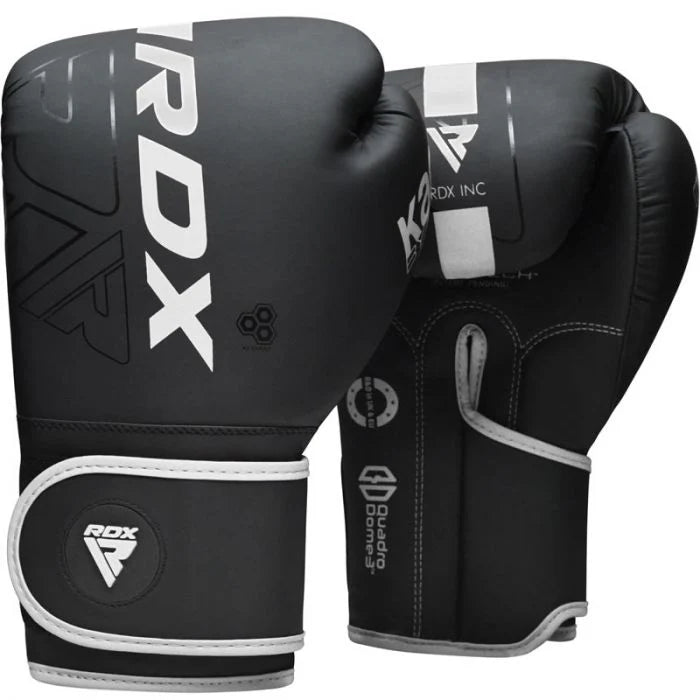 RDX Sports F6 Kara Bokshandschoenen Training Wit 12oz