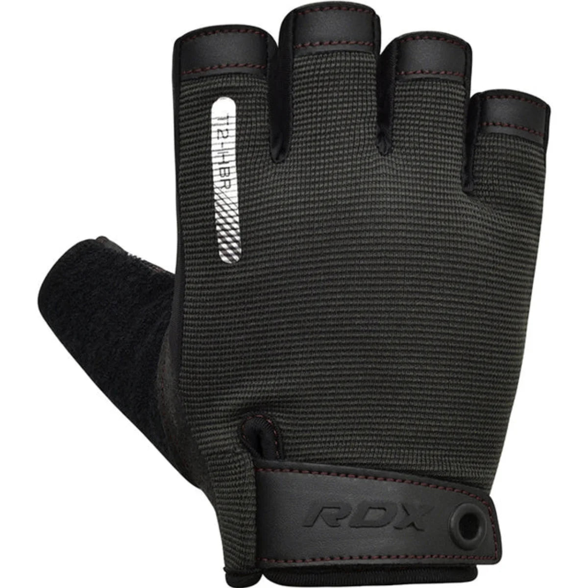 RDX Sports Gym Gloves T2 - Half Finger Braun