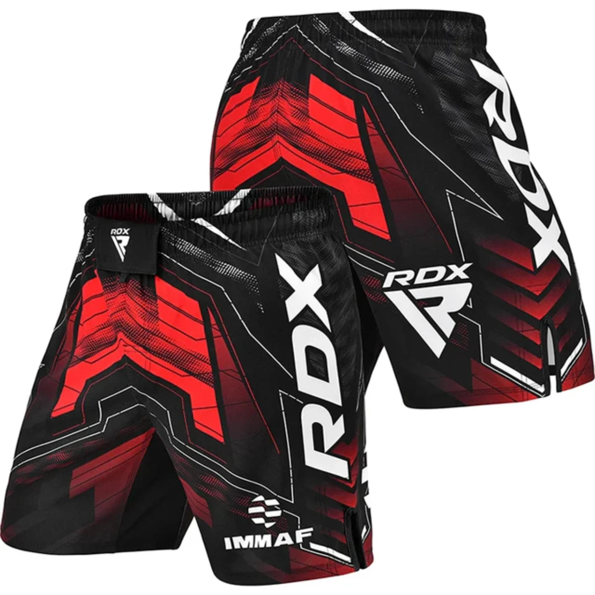 RDX Sports IMMAF MMA Fight & Training Shorts Rood