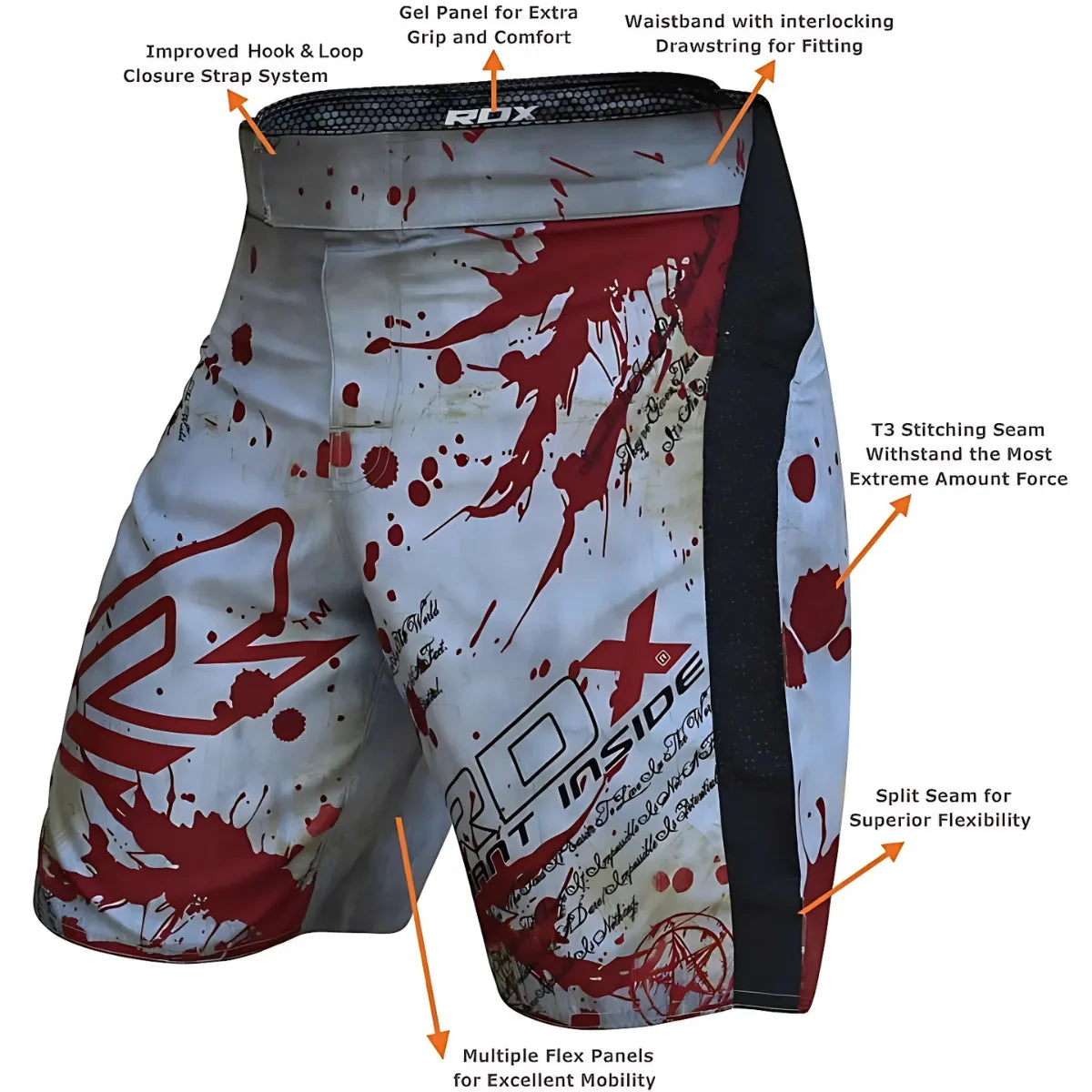 RDX Sports R3 Revenge Series MMA Shorts