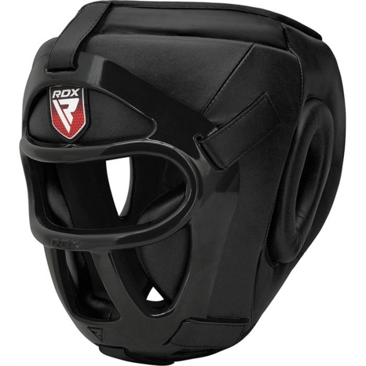 RDX Sports T1 Hoofdbeschermer Met Verwijderbare Gezichtskooi Zwart