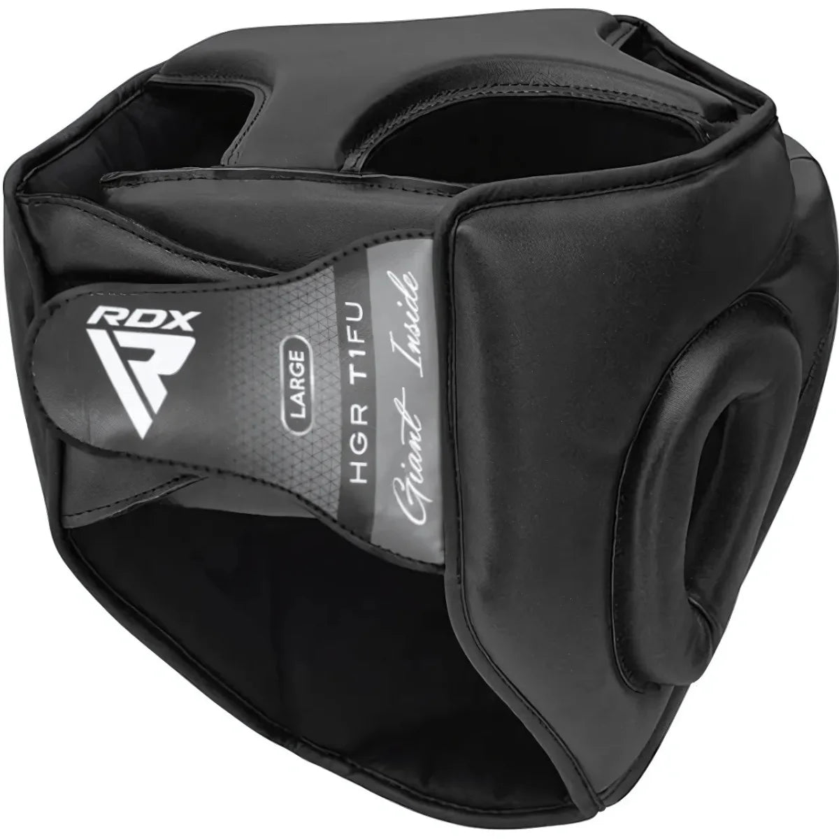 RDX Sports T1 Hoofdbeschermer Met Verwijderbare Gezichtskooi Zwart