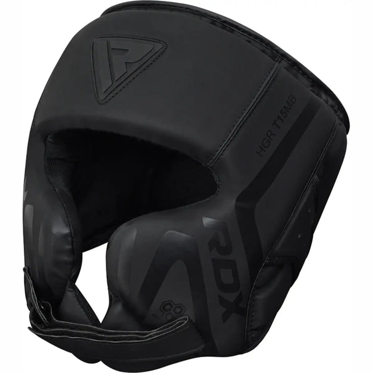 RDX Sports T15 Noir Cheek Protector Hoofdbeschermer Zwart