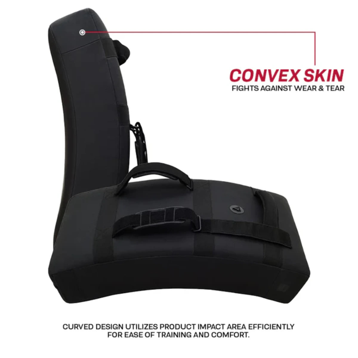 RDX Sports T15 Noir Gel Padded Curved Kick Shield