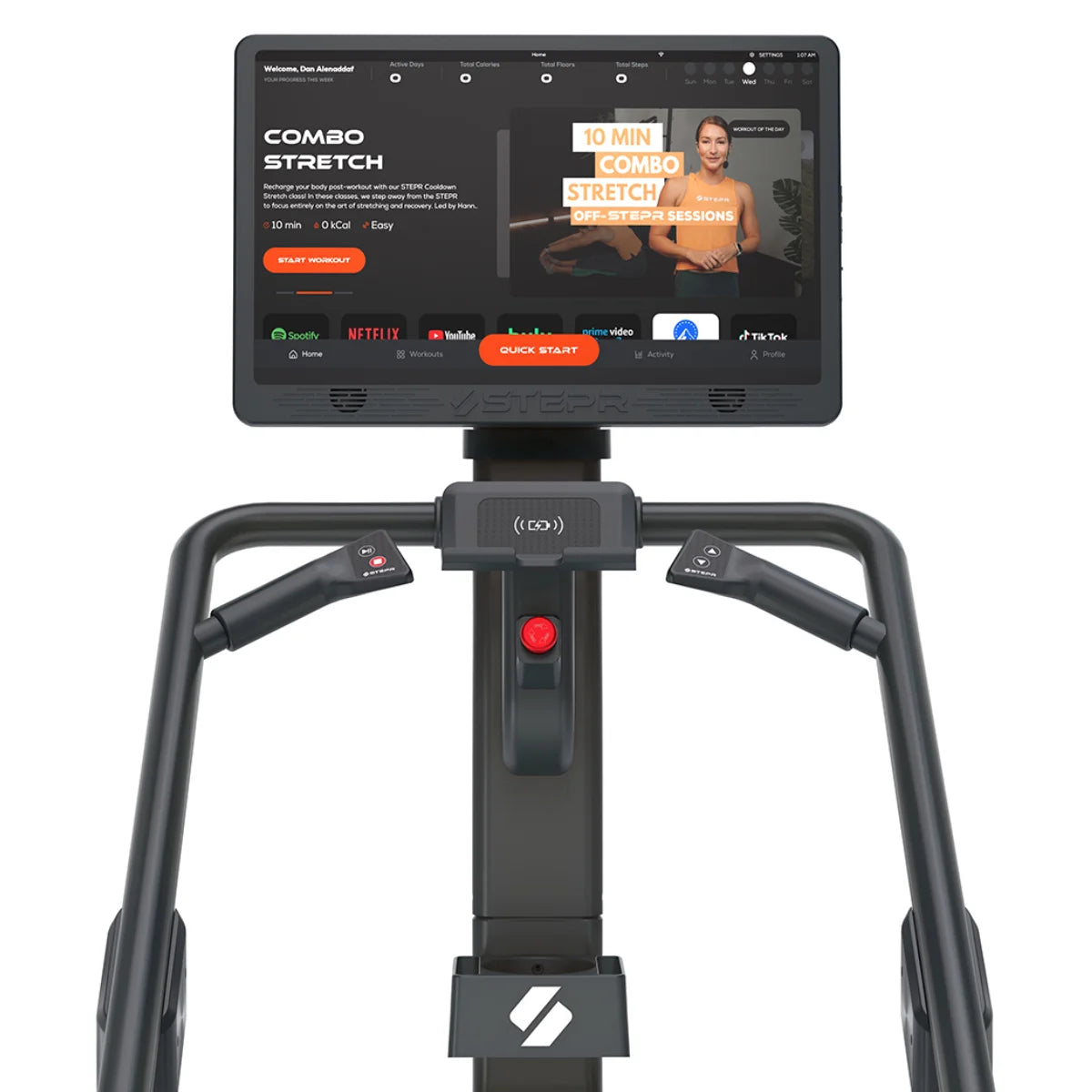 STEPR Pro+ Stair Climber 27" HD Touchscreen
