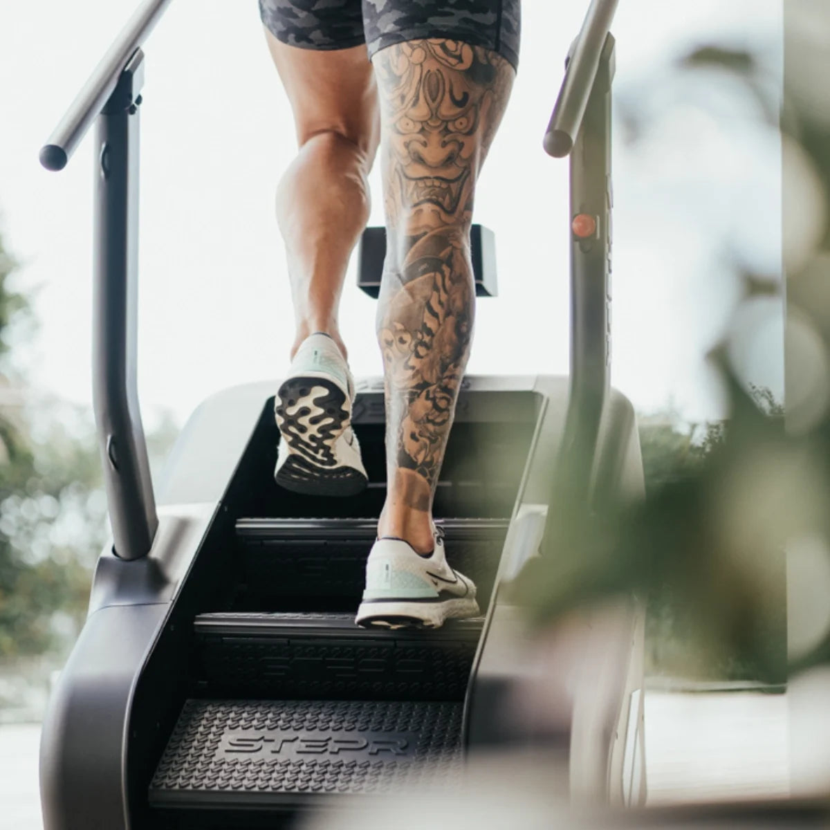 STEPR Stair climber Classic LED compact voor thuis