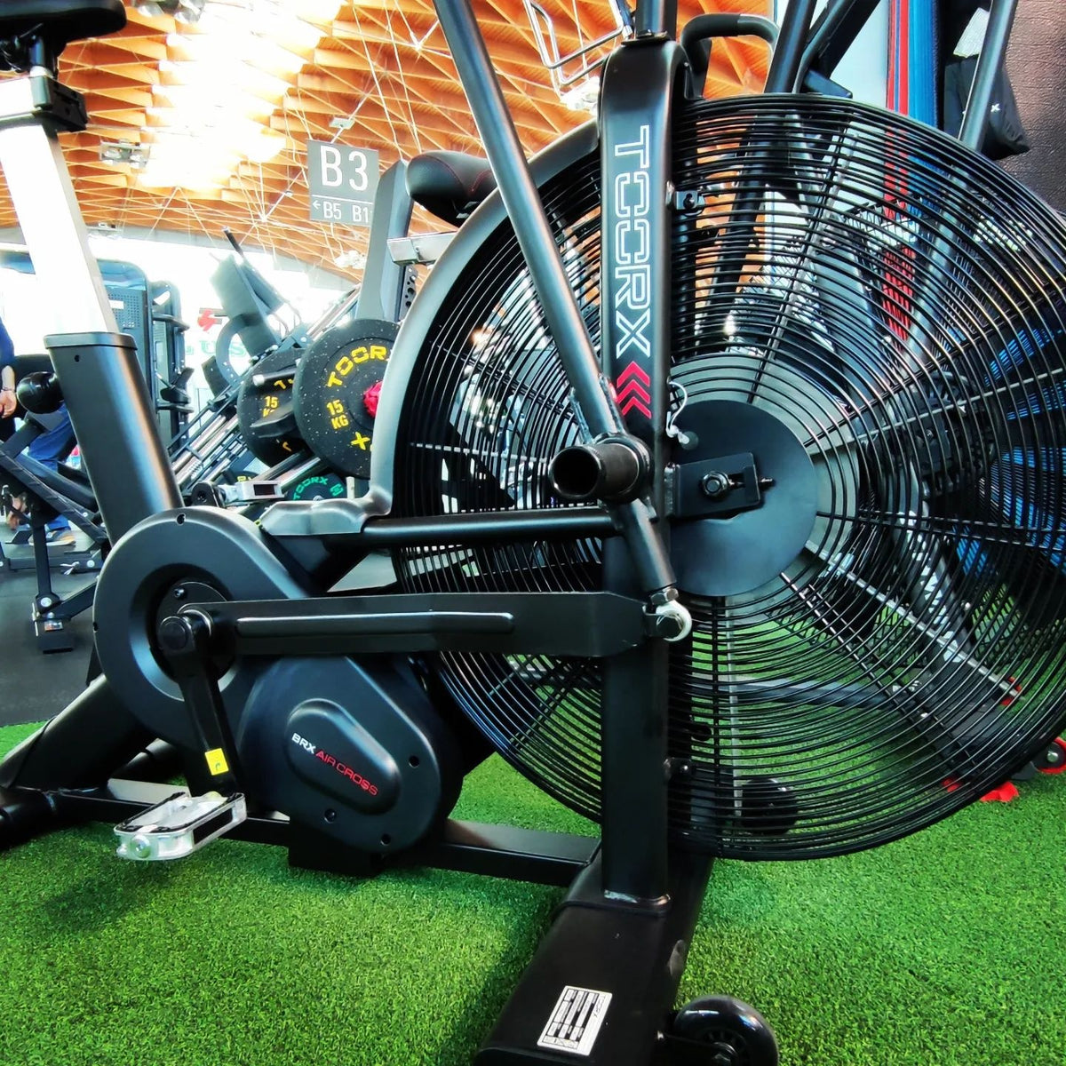 Toorx Fitness Airbike BRX-AIR-CROSS - met interval