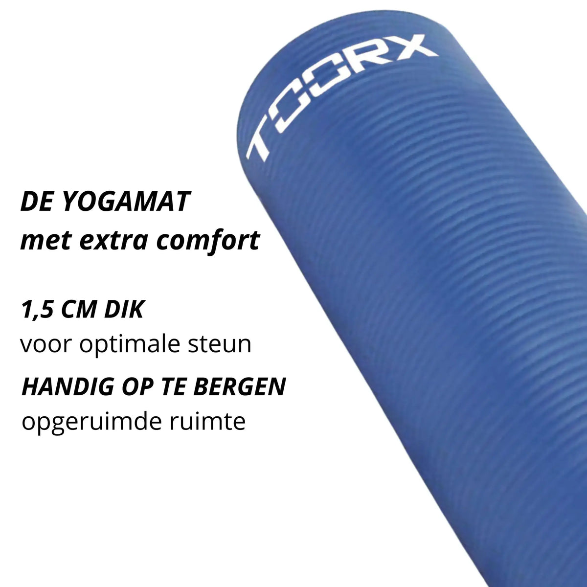Toorx Fitness Fitnessmat PRO - Yogamat -  172 x 61 x 1,5 cm