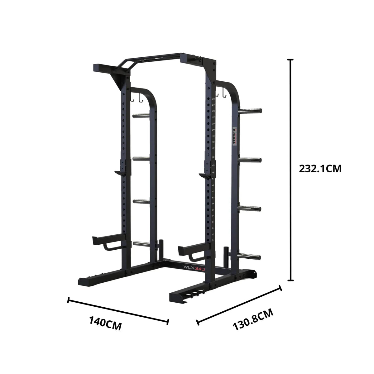 Toorx Fitness Half Rack WLX-3400