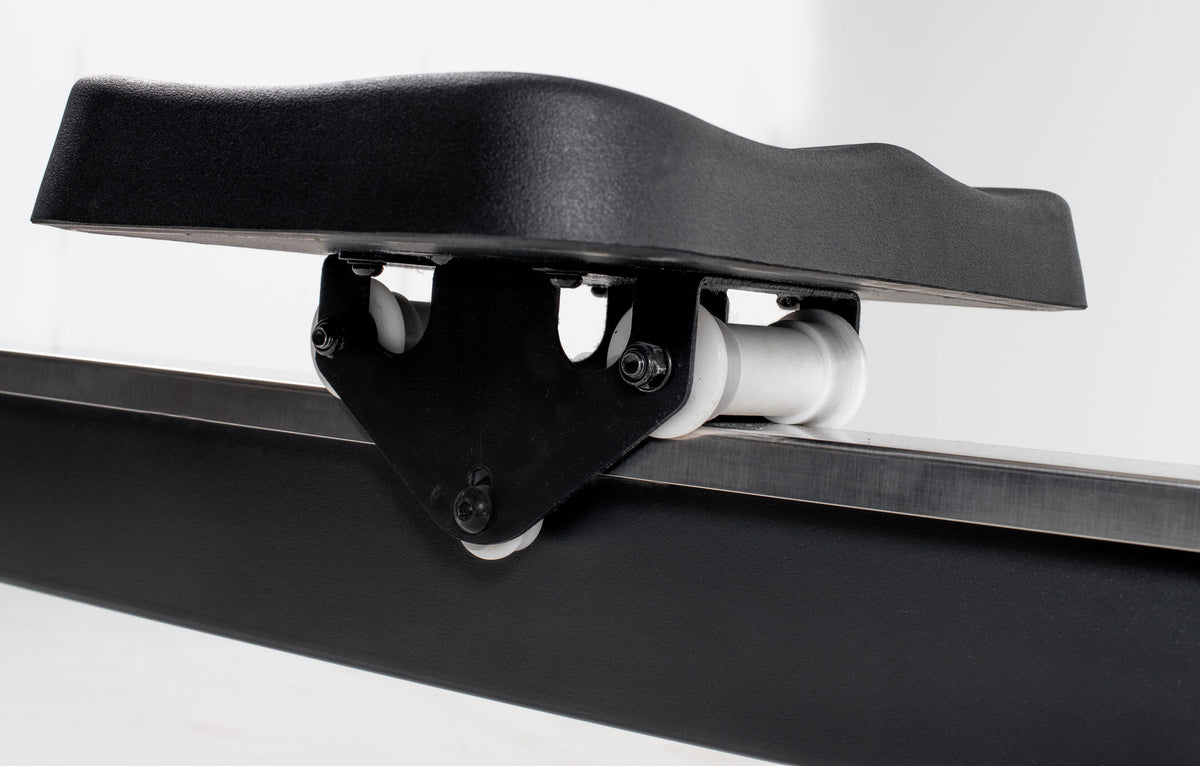 Close-up van het roeihandvat van de Toorx RWX AIR CROSS