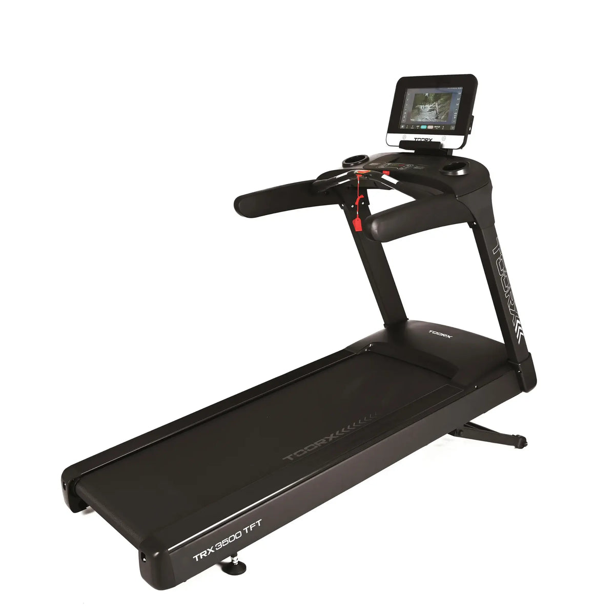 Toorx TRX-3500-TFT loopband schuin van voren met touchscreen