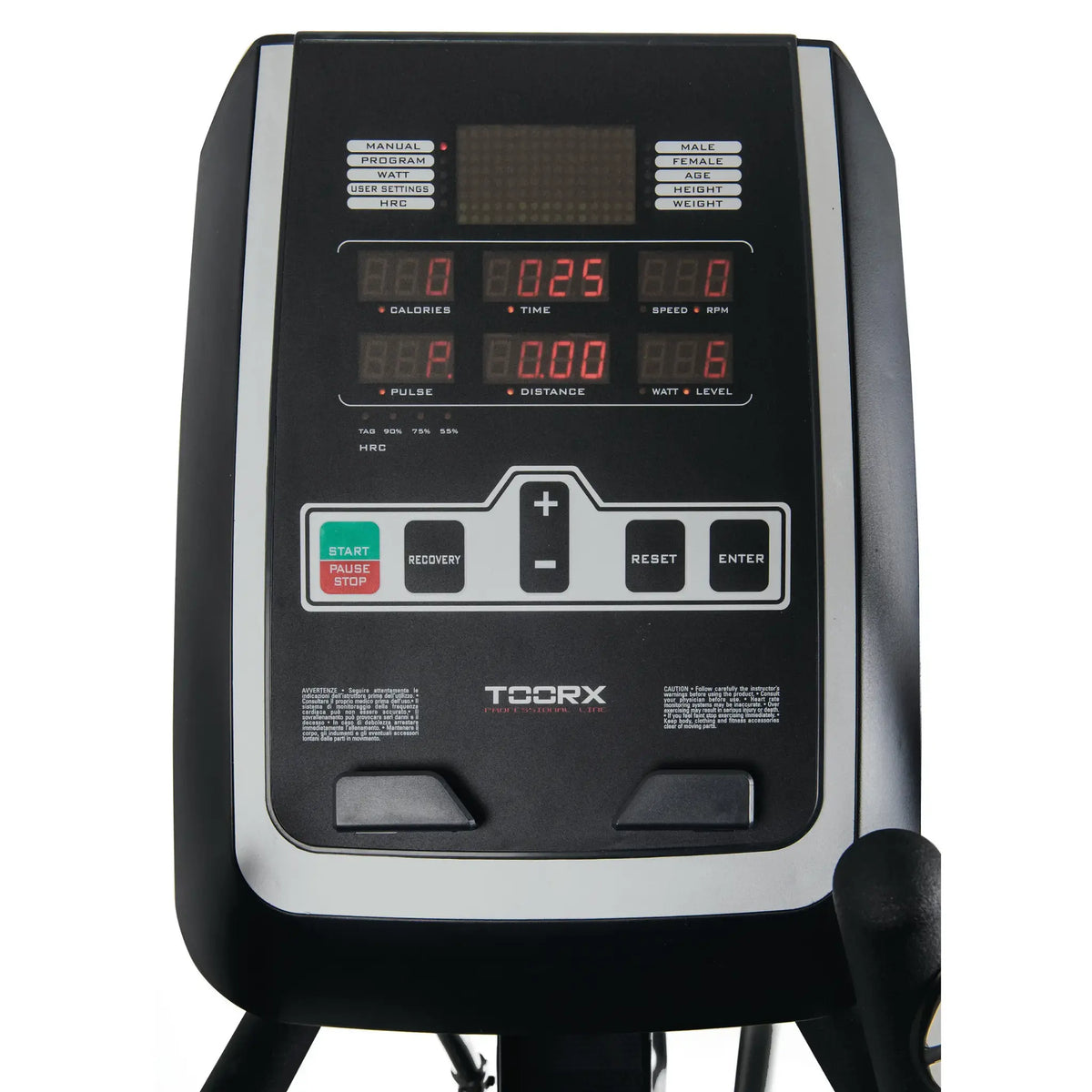 Toorx Professional BRX-R9000 Ligfiets Zelf Genererend