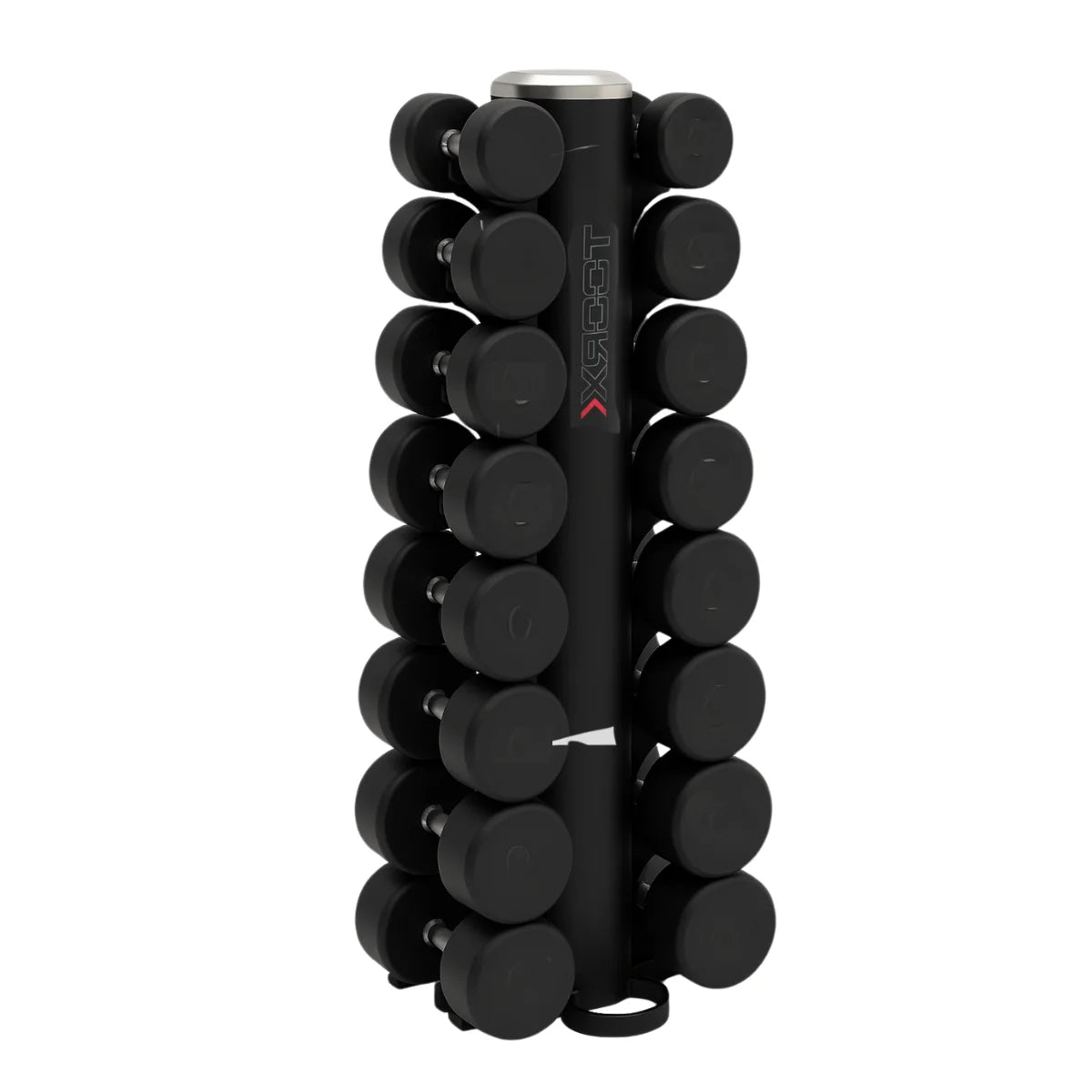 Toorx Professional RPM-B10 Verticaal Dumbbellrack Zwart